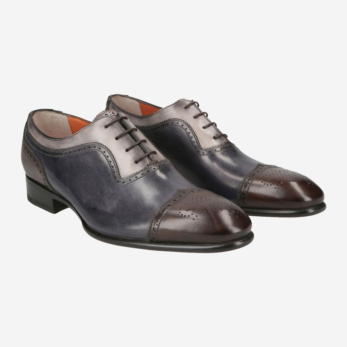 Santoni 14829 - Blau - Seitenansicht