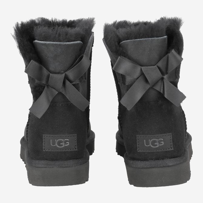 UGG australia MINI BAILEY BOW II - Schwarz - Seitenansicht