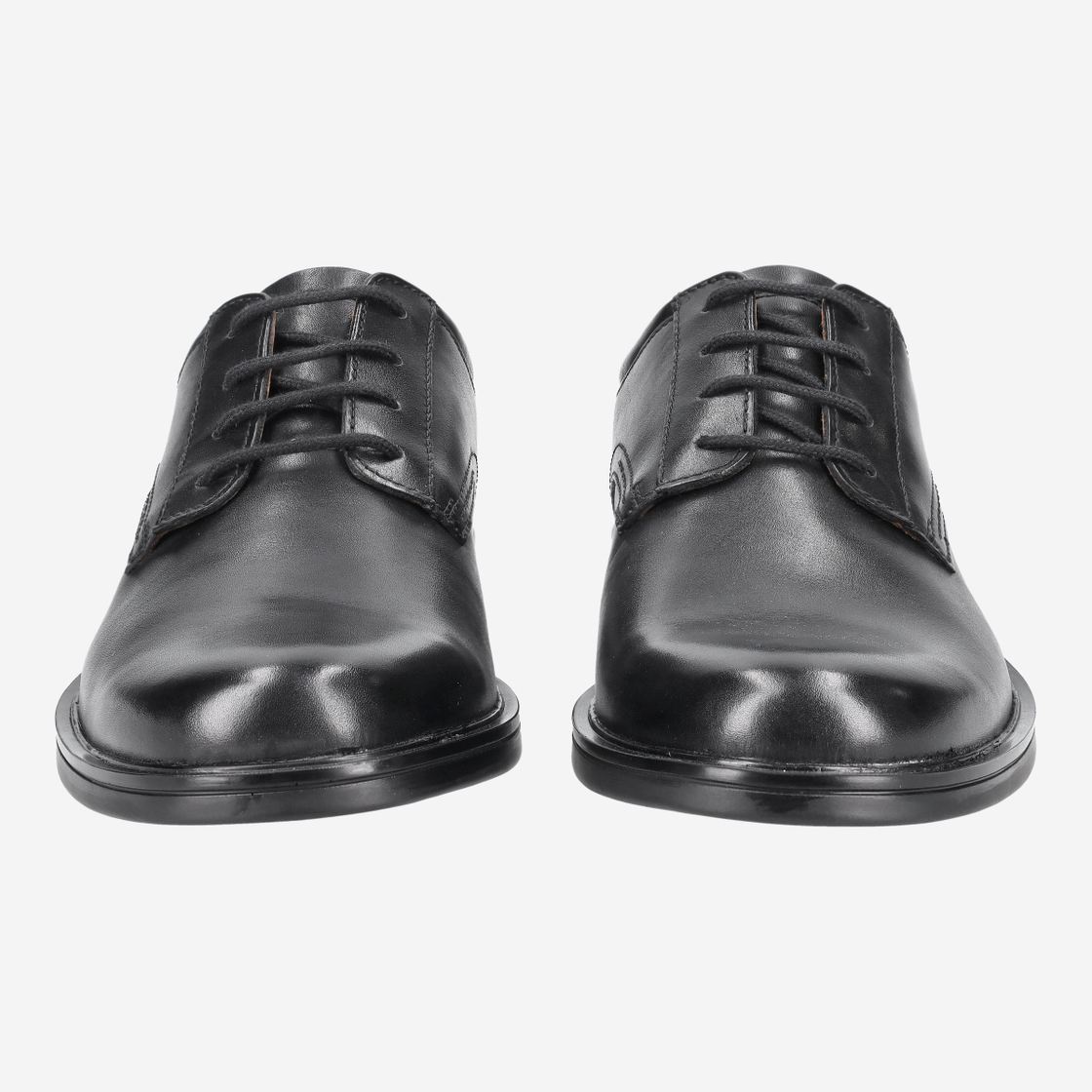 Clarks Un Aldric Lace - Schwarz - Frontansicht