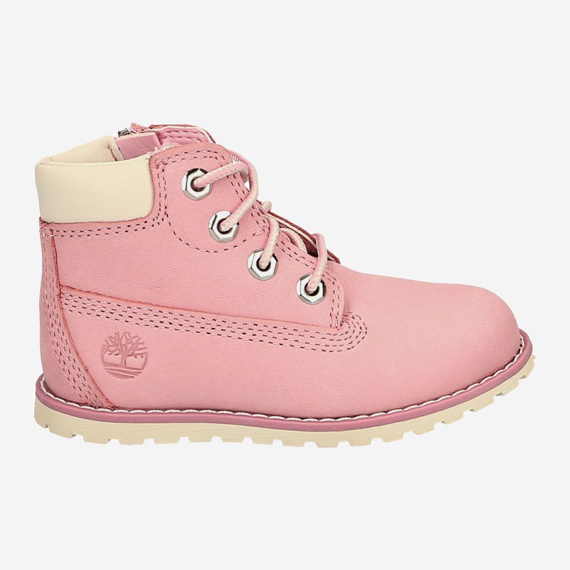 Timberland Pokey Pine 6In Boot with Side  - Rose - Rückansicht