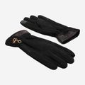 Timberland Nubuck Glove W Touch Tips - Schwarz - Frontansicht