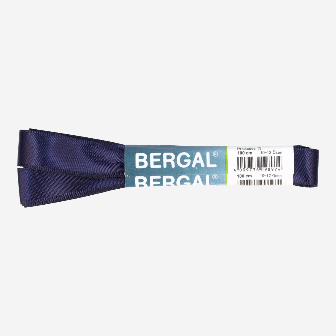 Bergal Satinsenkel - Blau - Rückansicht