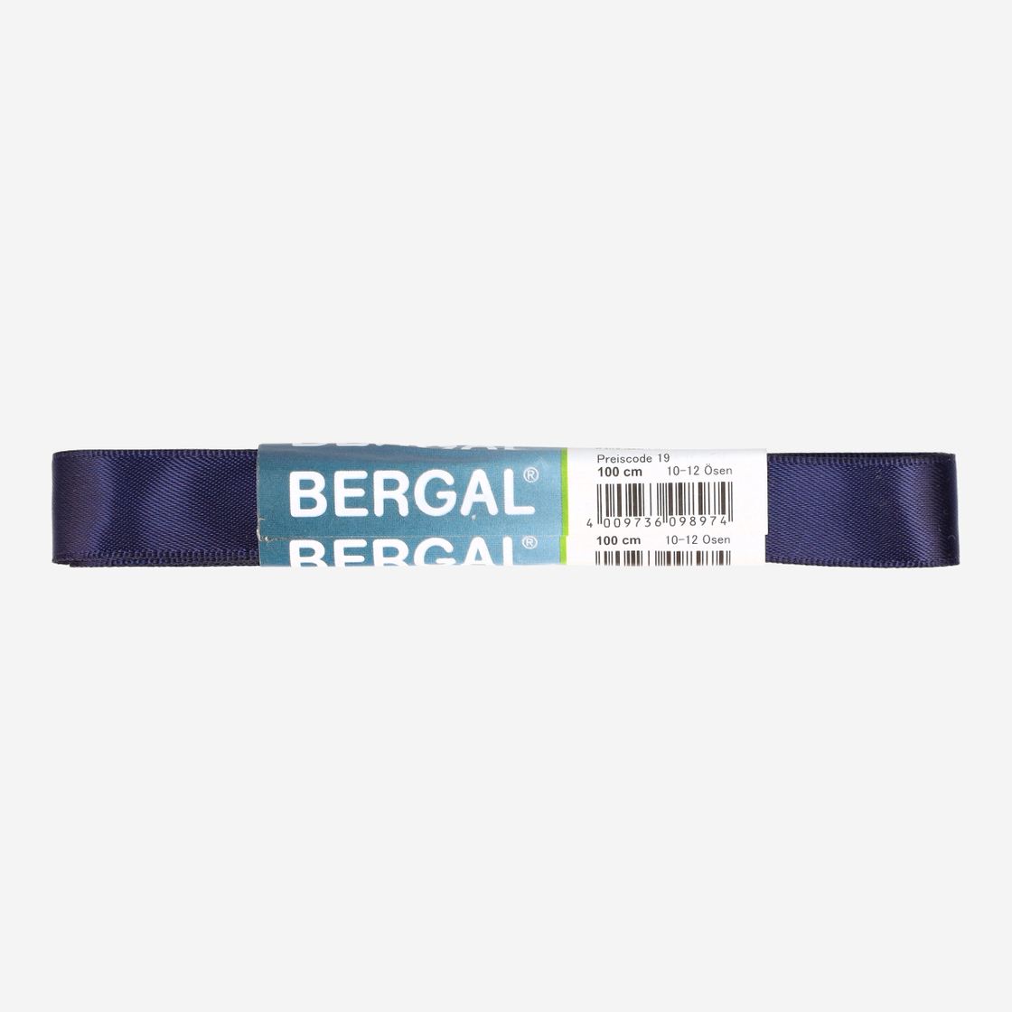 Bergal Satinsenkel - Blau - Frontansicht