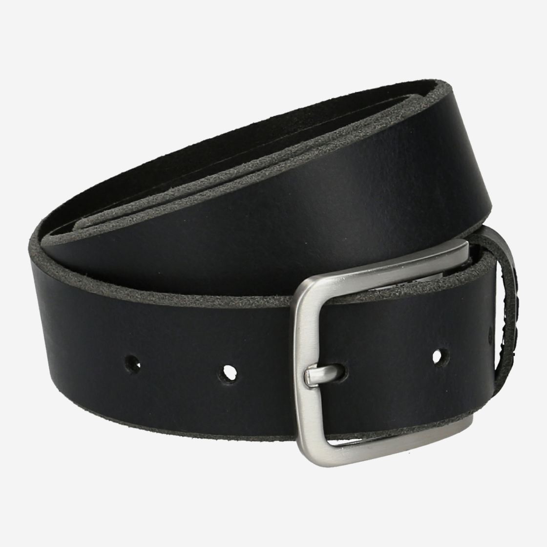 Timberland Man Cow Leather Belt - Schwarz - Rückansicht