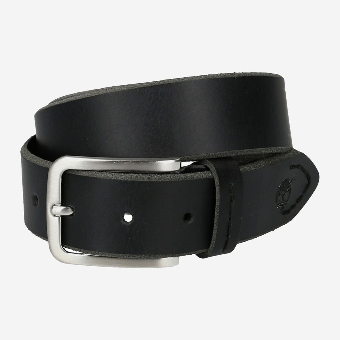 Timberland Man Cow Leather Belt - Schwarz - Frontansicht