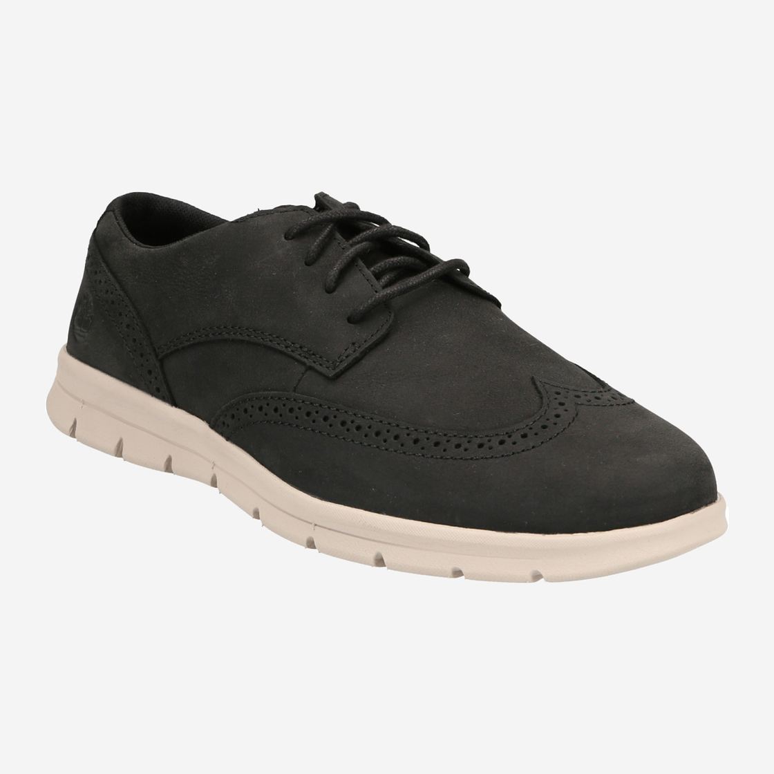 Timberland Graydon Leather Brogue Oxford - Schwarz - Frontansicht