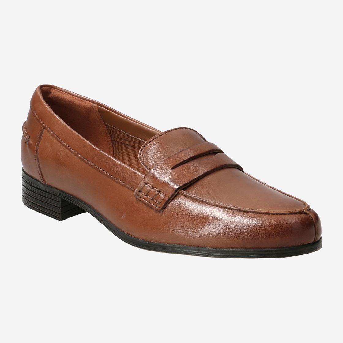 Clarks Hamble Loafer - Braun - Frontansicht