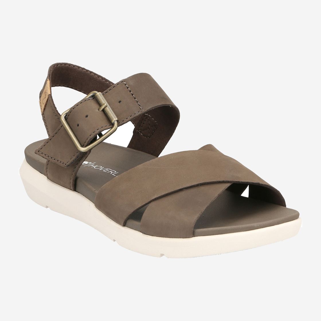 Timberland Wilesport Leather Sandal - Grün - Frontansicht