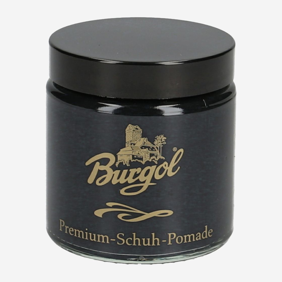 Burgol Schuhpomade - Schwarz - Frontansicht