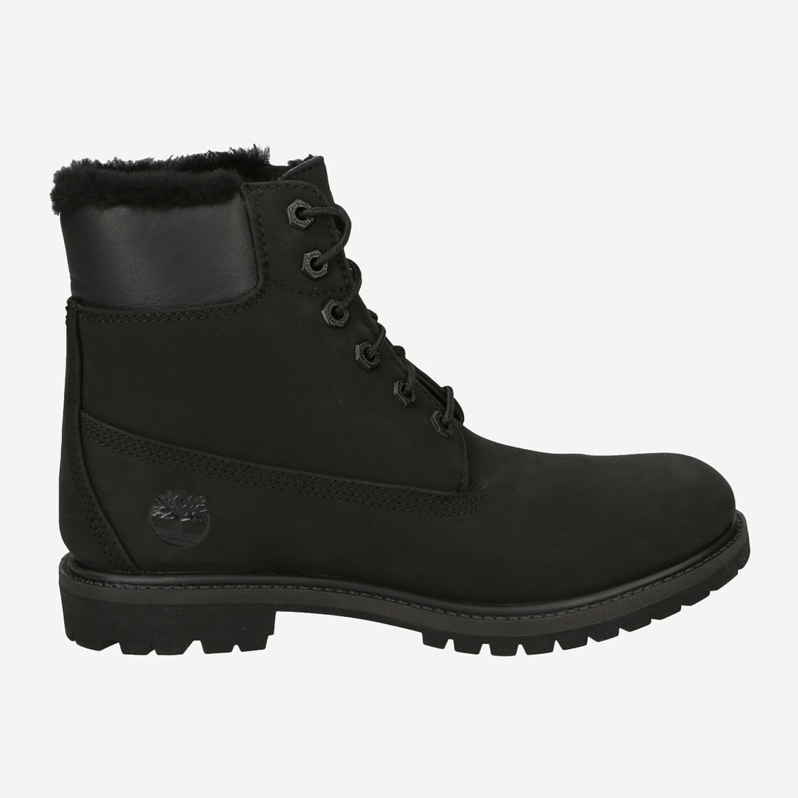 Timberland 6in Premium Shearling Lined WP - Schwarz - Rückansicht