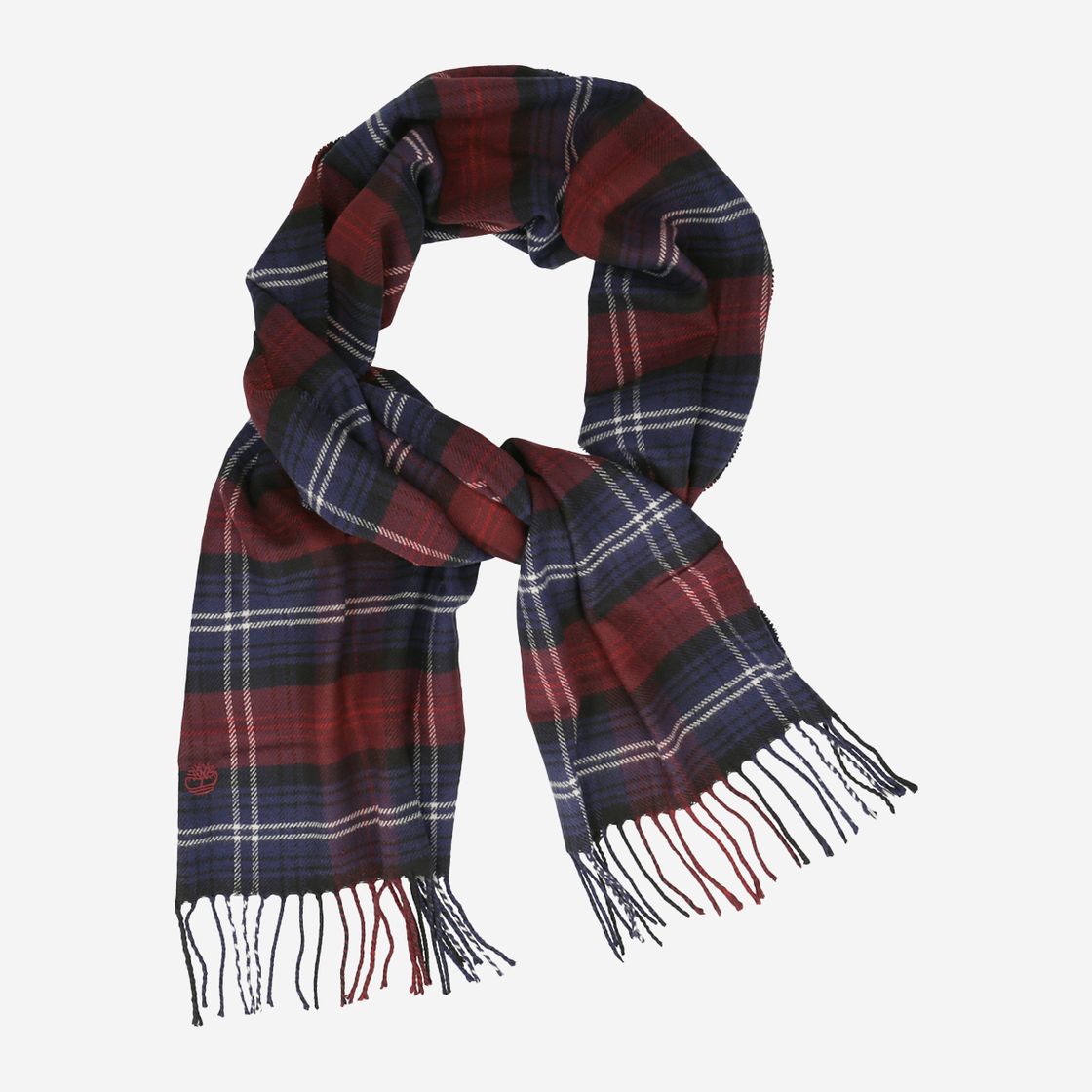 Timberland Plaid Scarf W/Giftbox And Stic - Blau, kombiniert - Frontansicht