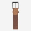 Timberland Washed Leather Belt - Braun - Draufsicht