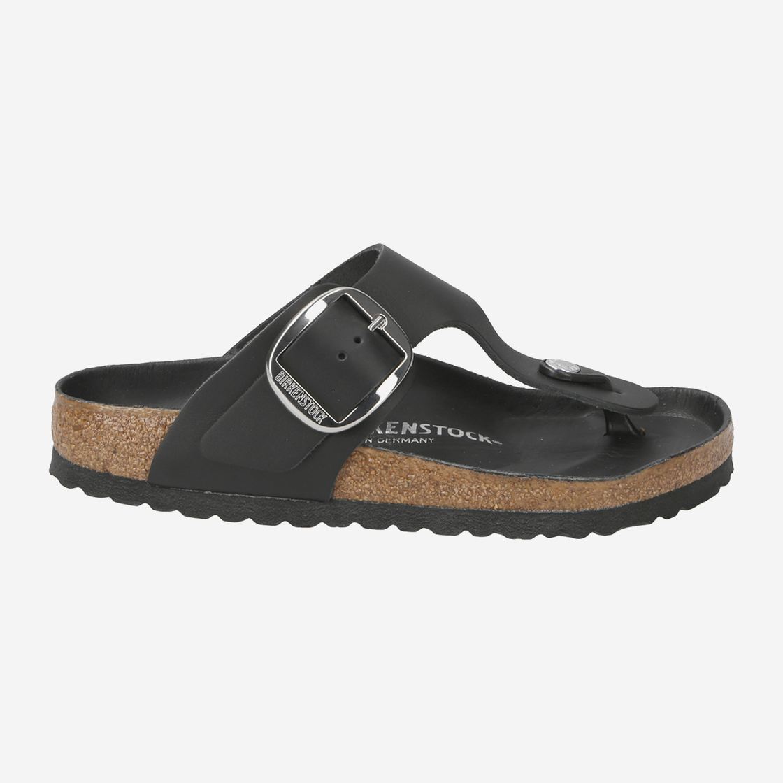 birkenstock Gizeh Big Buckle - Schwarz - Rückansicht