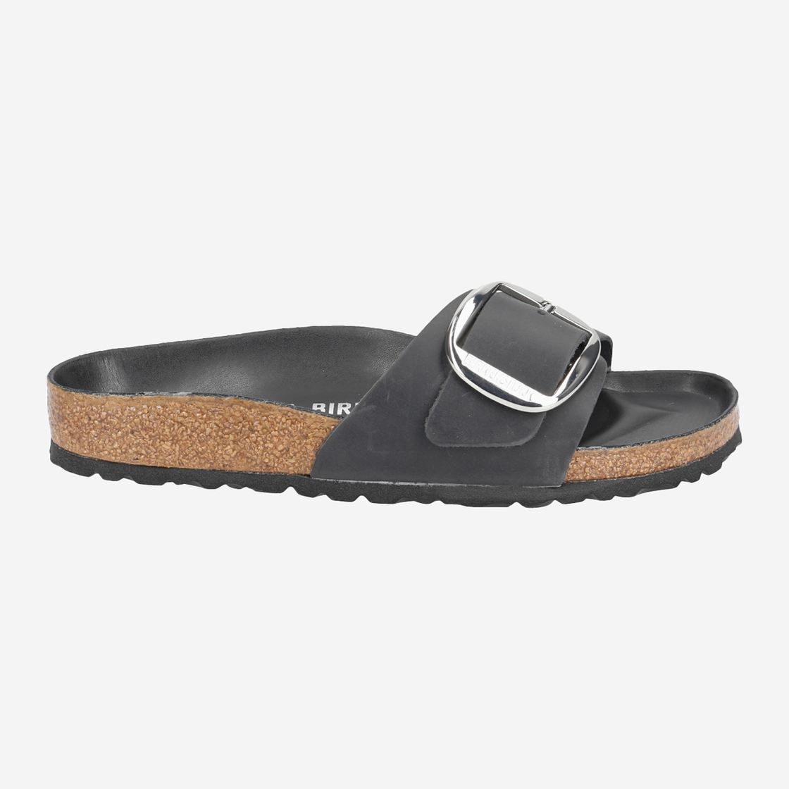 birkenstock Madrid Big Buckle - Schwarz - Rückansicht