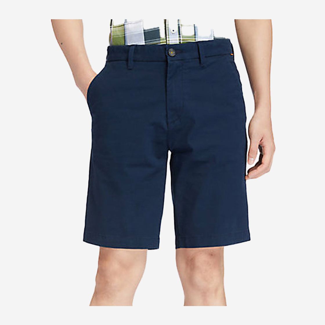 Timberland A2DFM433 Straight Chino Short - Blau - Rückansicht