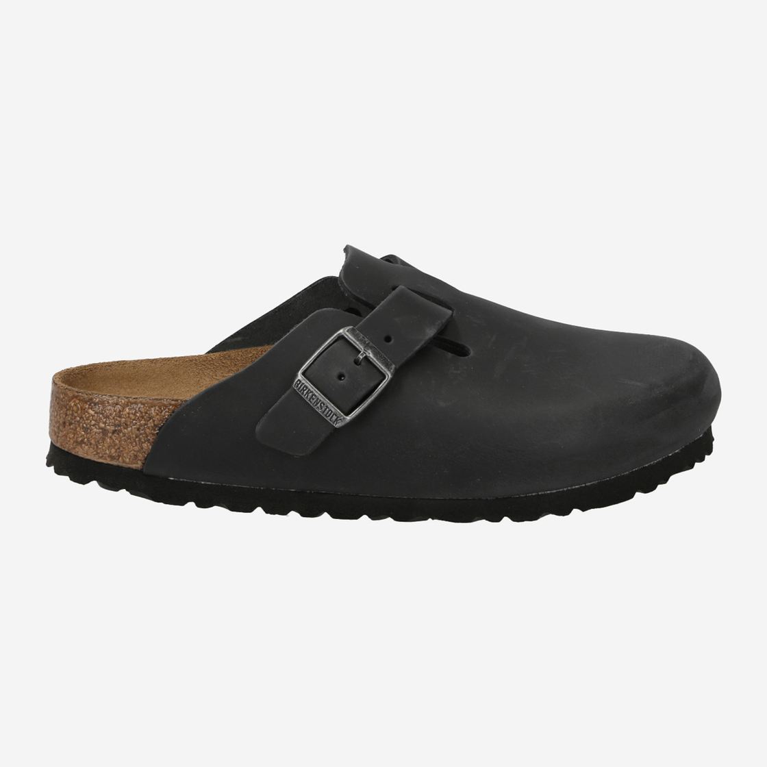 birkenstock Boston - Schwarz - Rückansicht