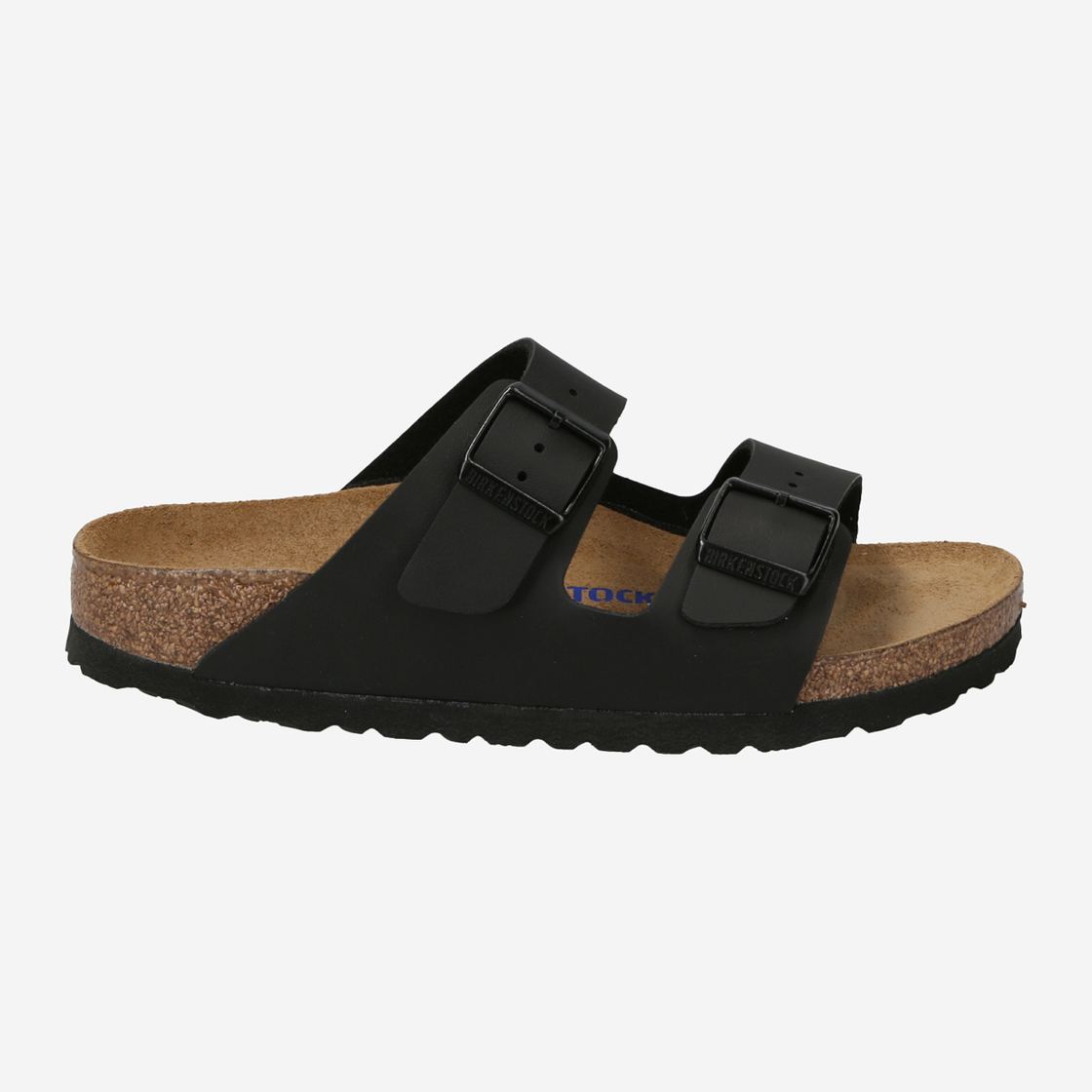 birkenstock Arizona Softfußbett - Schwarz - Rückansicht