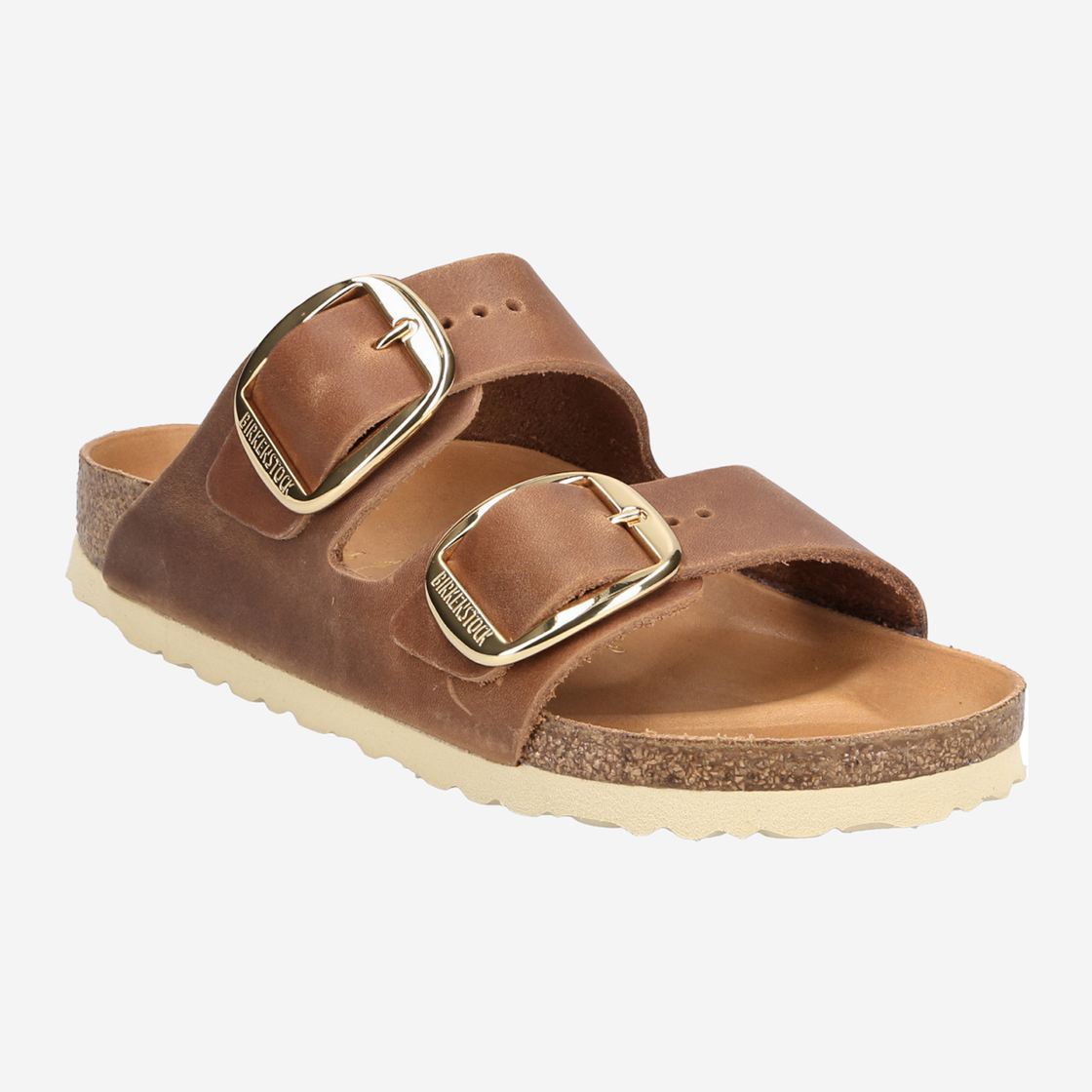 birkenstock Arizona Big Buckle - Braun - Frontansicht