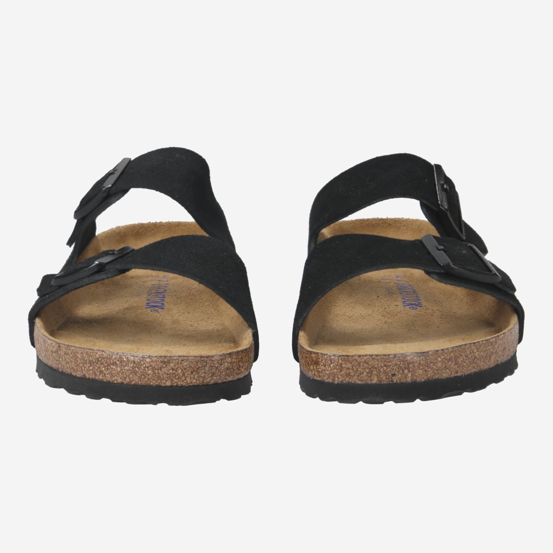 birkenstock Arizona - Schwarz - Frontansicht