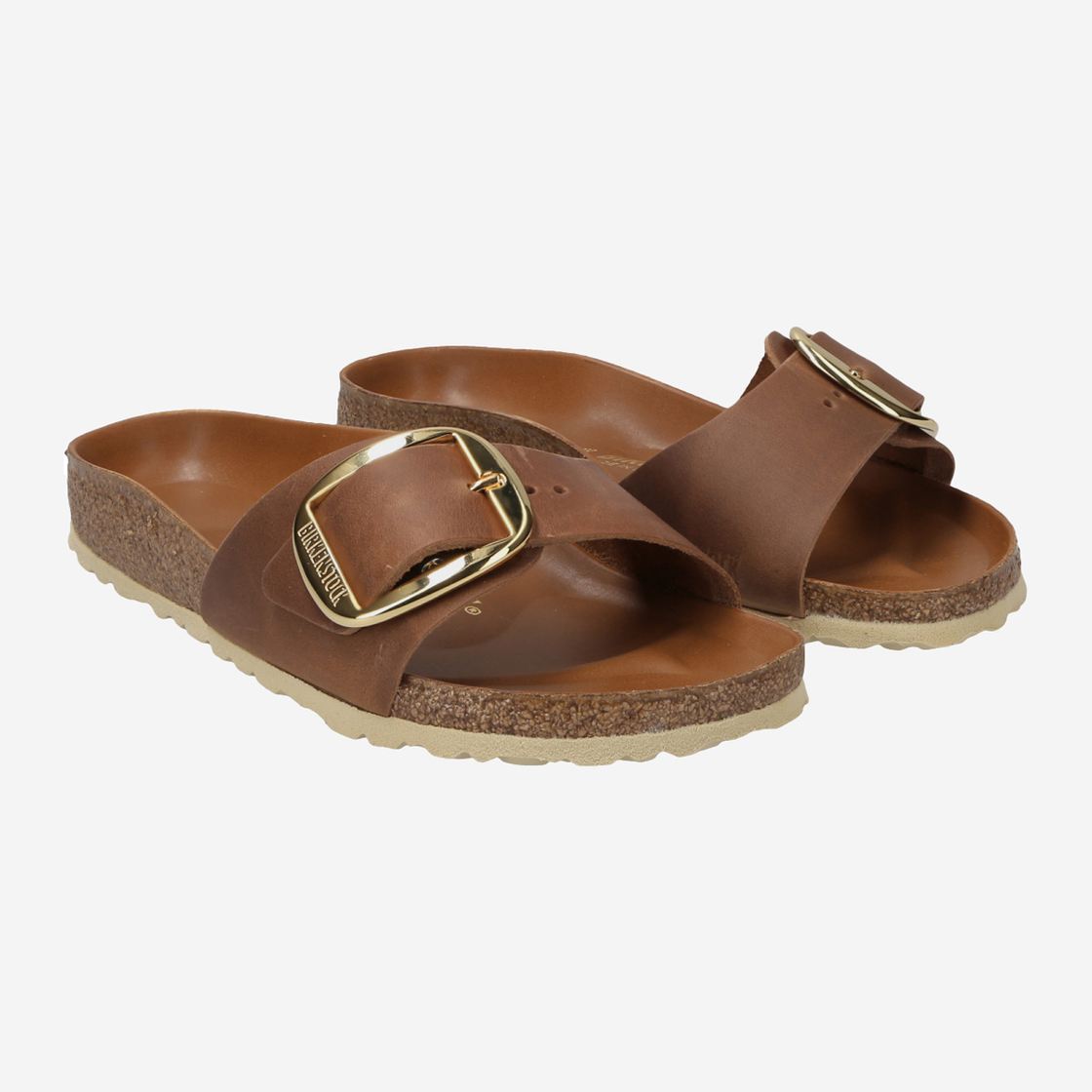 birkenstock Madrid Big Buckle - Braun - Seitenansicht