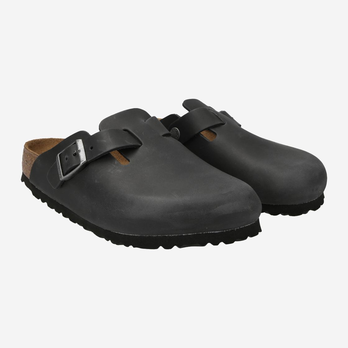 birkenstock Boston - Schwarz - Seitenansicht