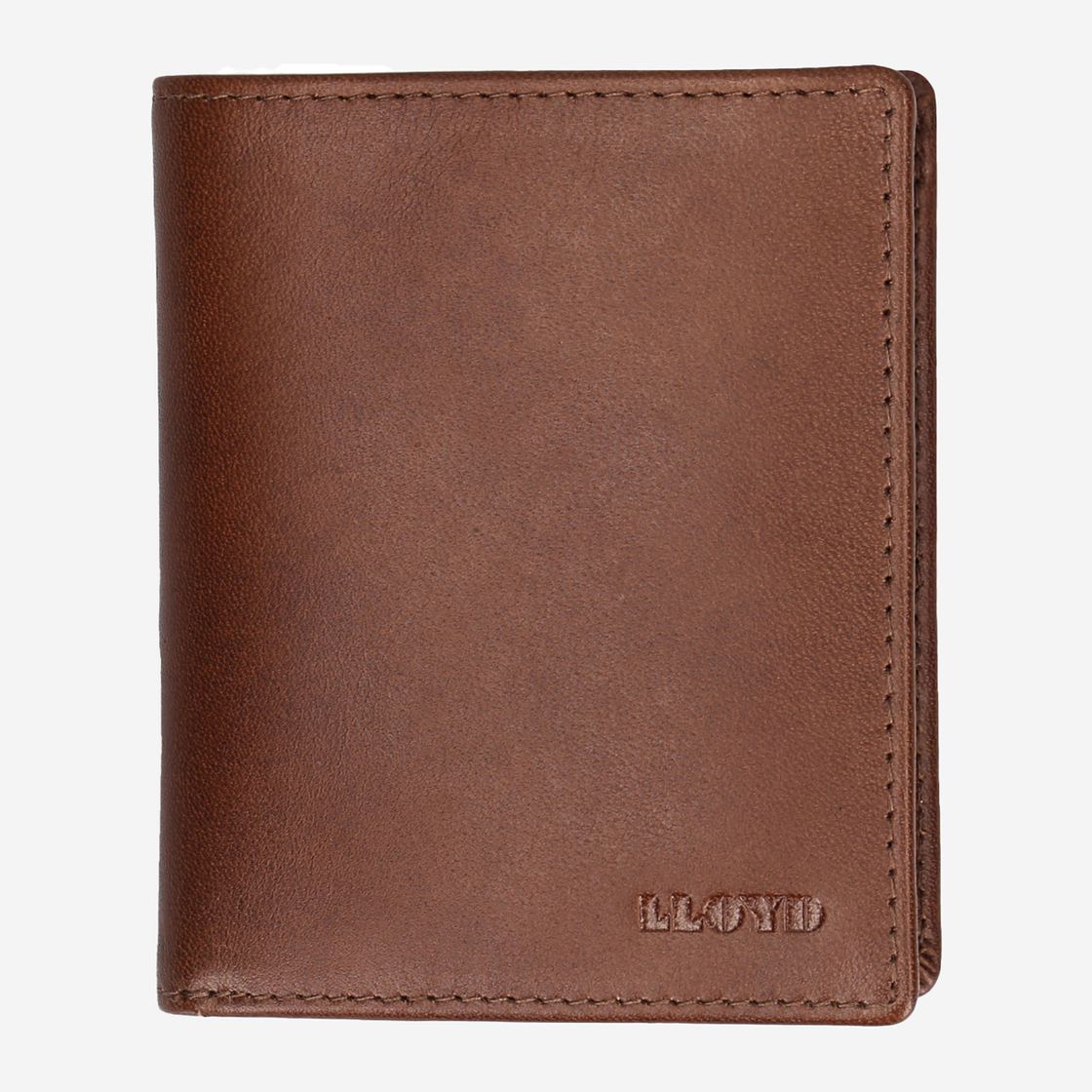 Lloyd Wallet upright - Braun - Frontansicht