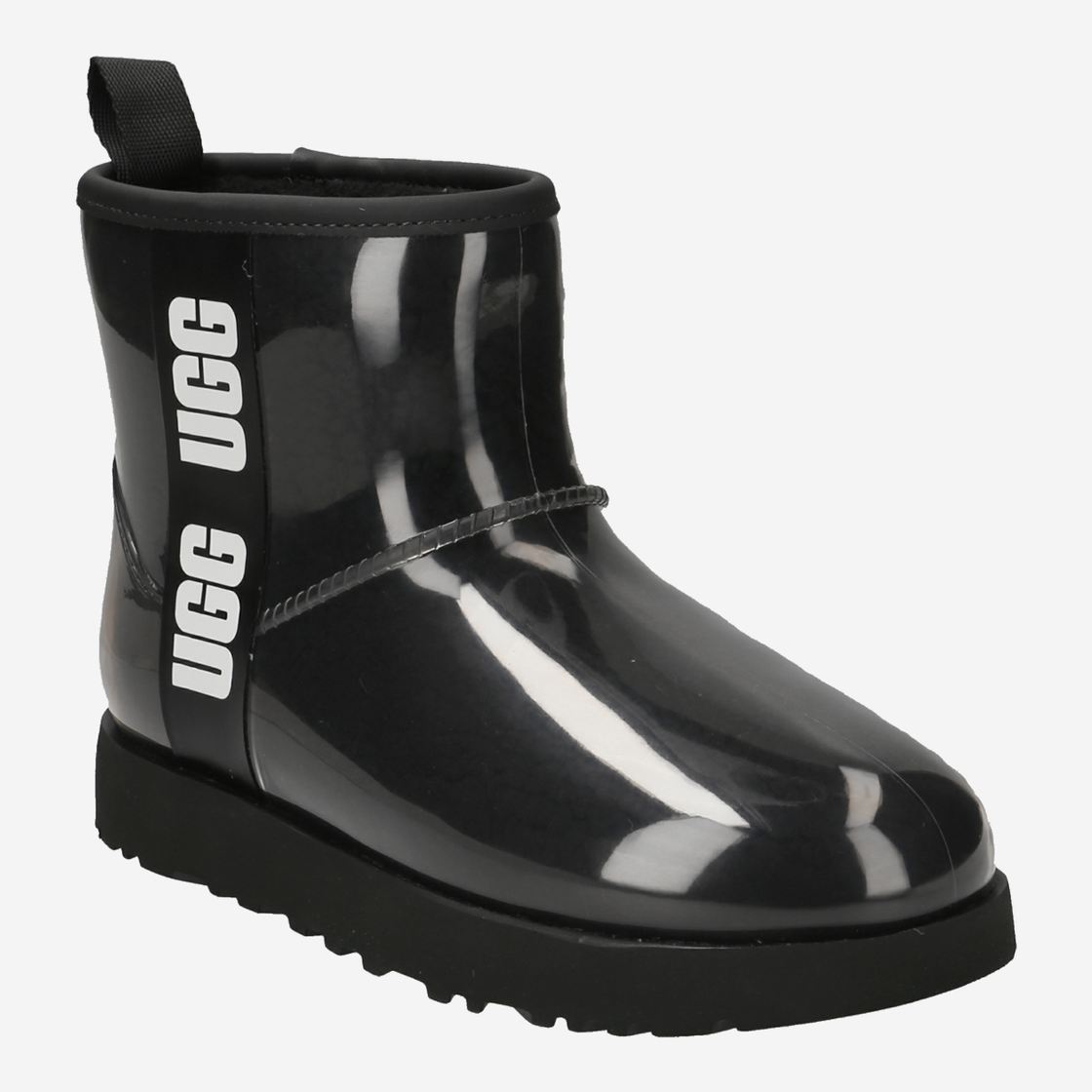 UGG australia CLASSIC CLEAR MINI - Schwarz - Frontansicht