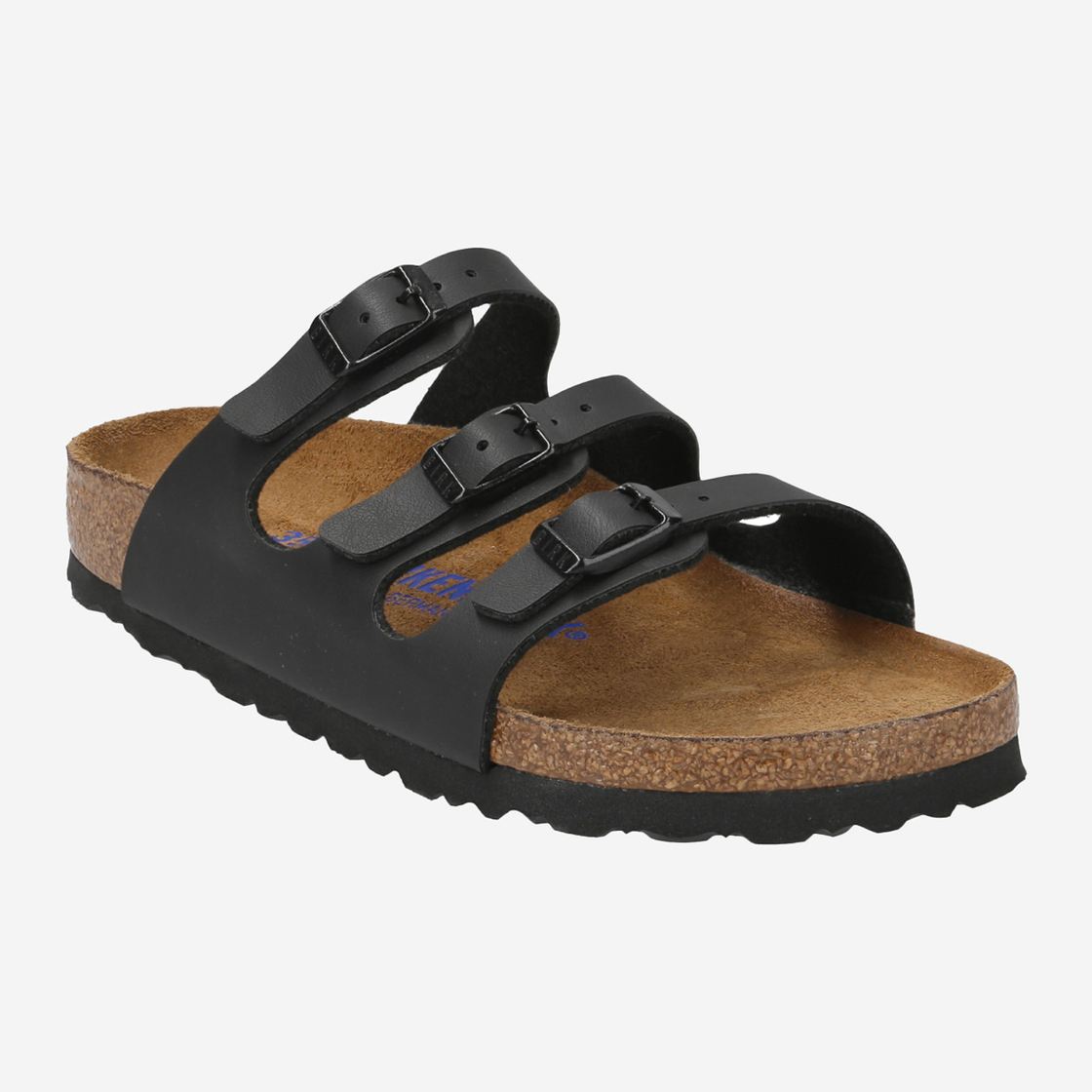 birkenstock Florida - Schwarz - Frontansicht