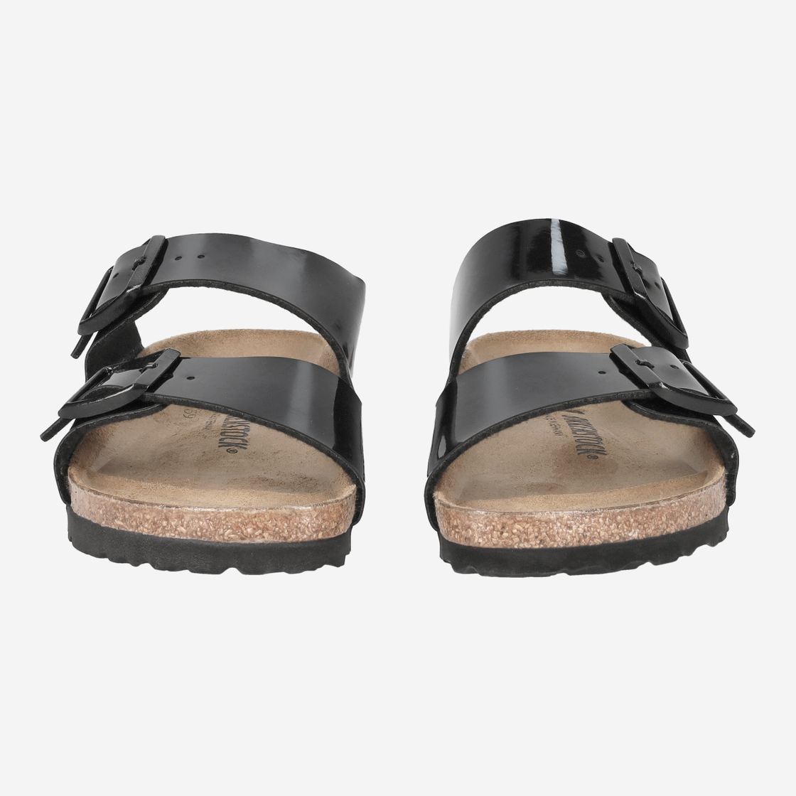 birkenstock Arizona - Schwarz - Frontansicht