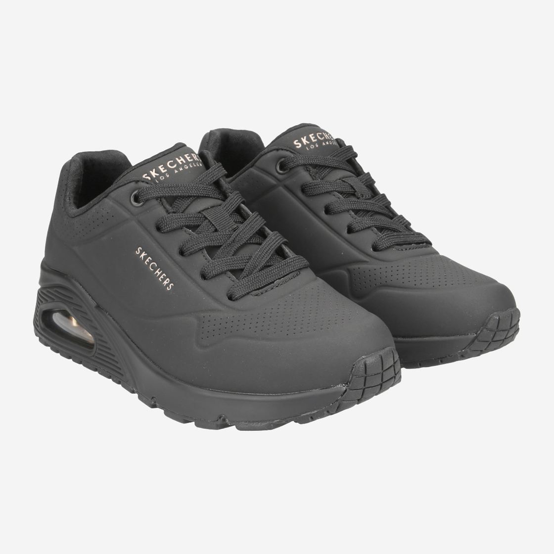 Skechers 73690 Uno Stand On Air - Schwarz - Seitenansicht