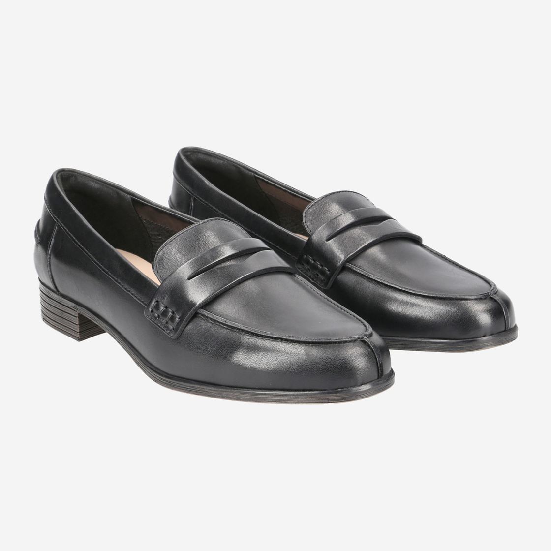 Clarks Hamble Loafer - Schwarz - Seitenansicht