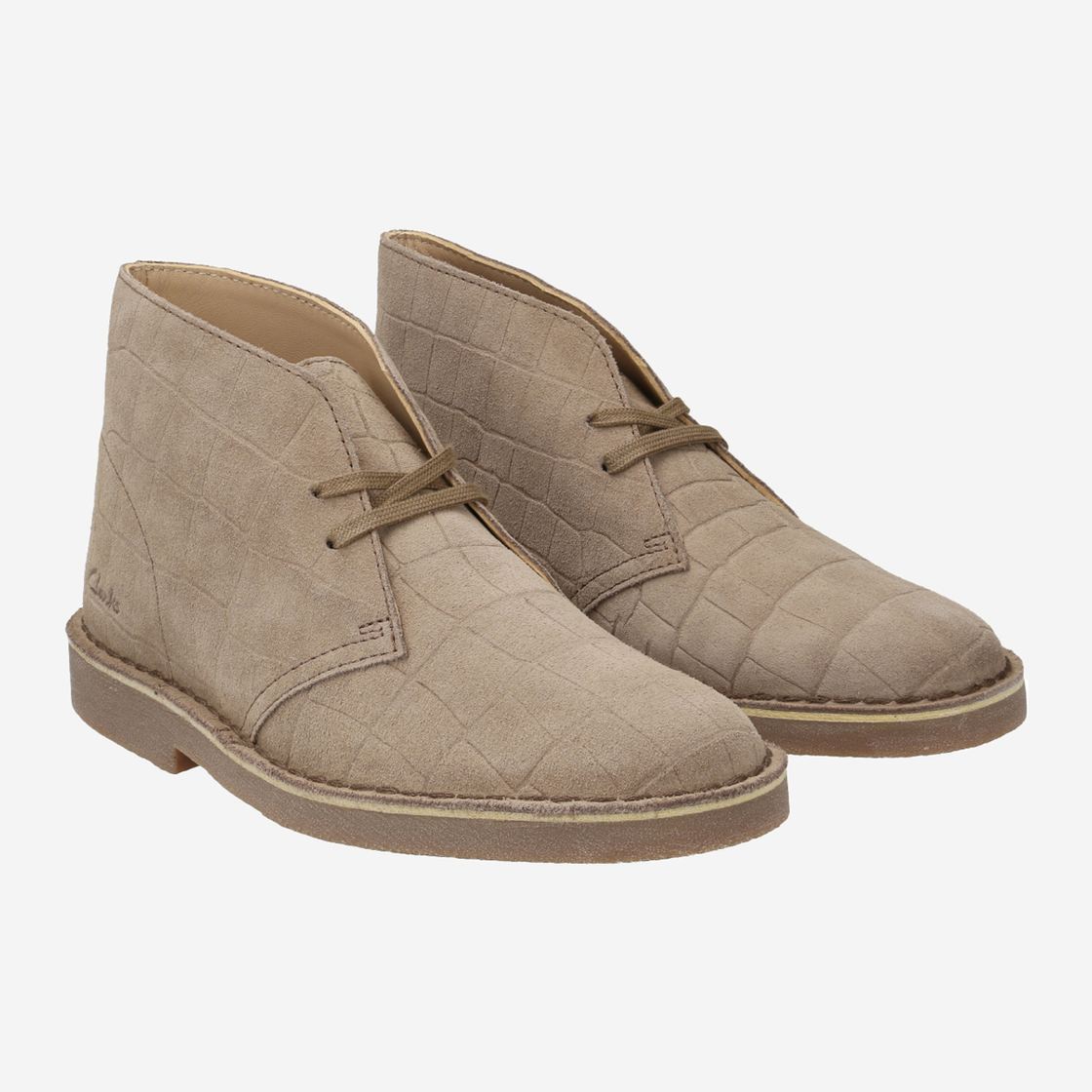 Clarks Desert Boot 26161524 4 - Beige - Seitenansicht