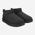 UGG australia CLASSIC ULTRA MINI - Schwarz - Seitenansicht