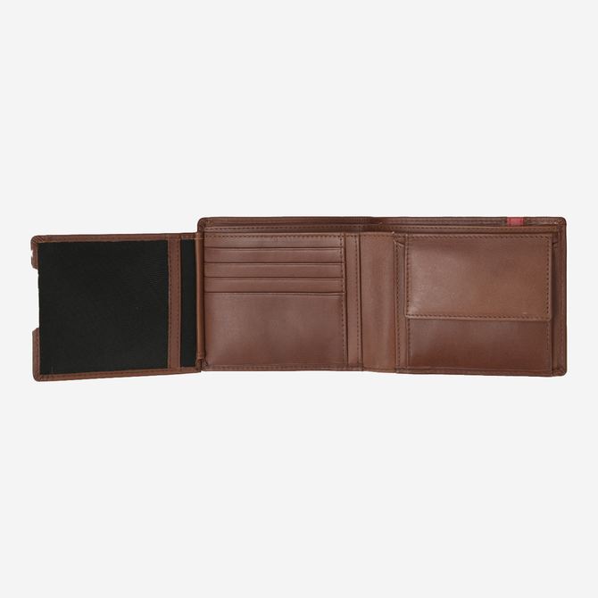 Lloyd Wallet Landscape - Braun - Draufsicht