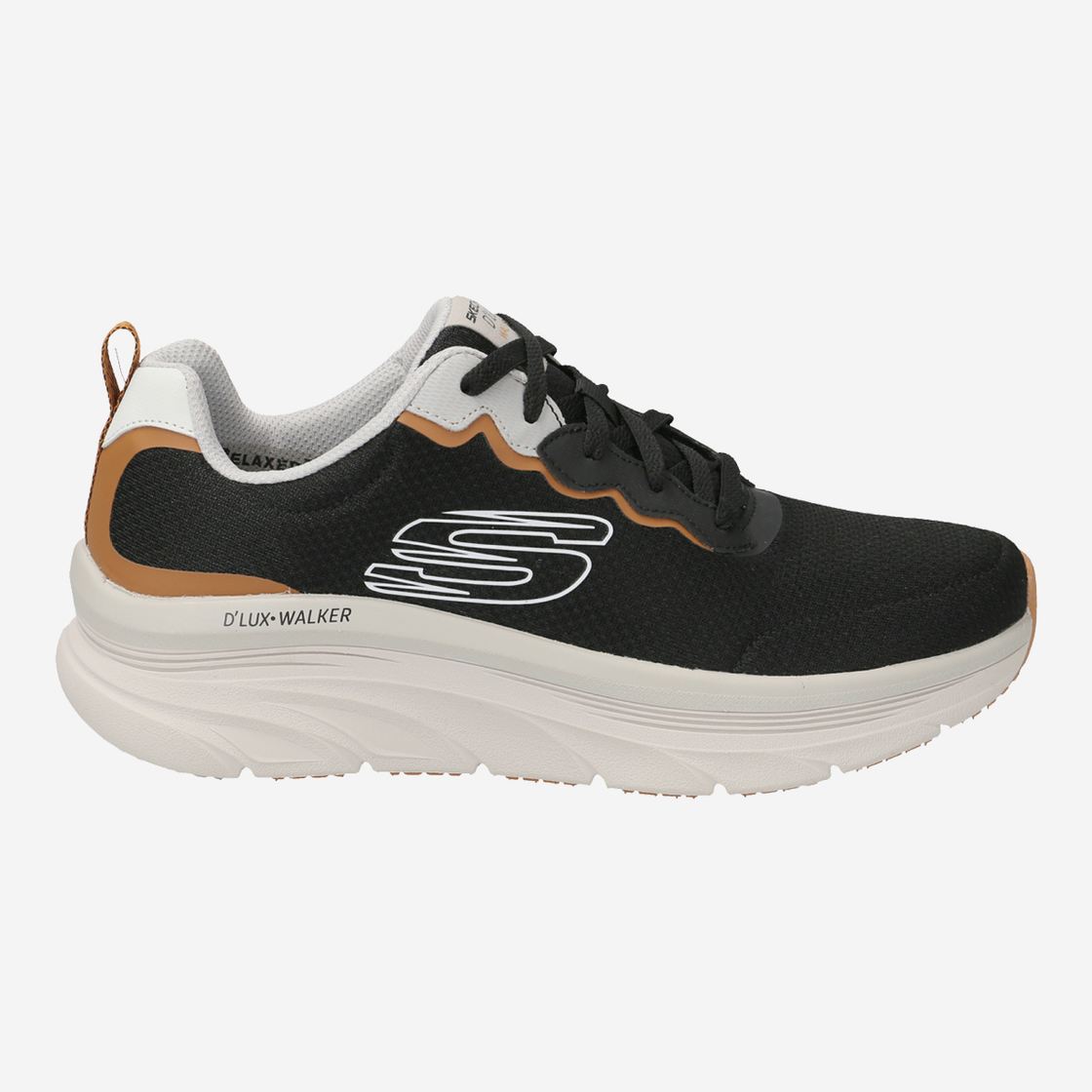 Skechers 232264 D#LUX WALKER SCRAMBLER - Schwarz - Rückansicht