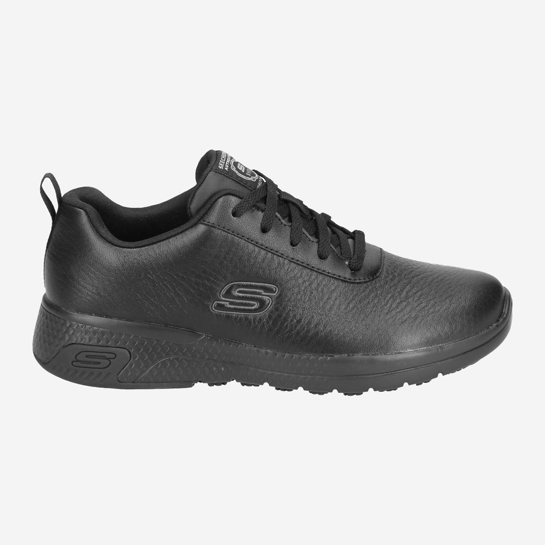 Skechers 108010EC Arbeitsschuh - Schwarz - Rückansicht