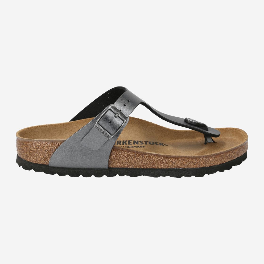 birkenstock GIZEH - Schwarz, metallic - Rückansicht