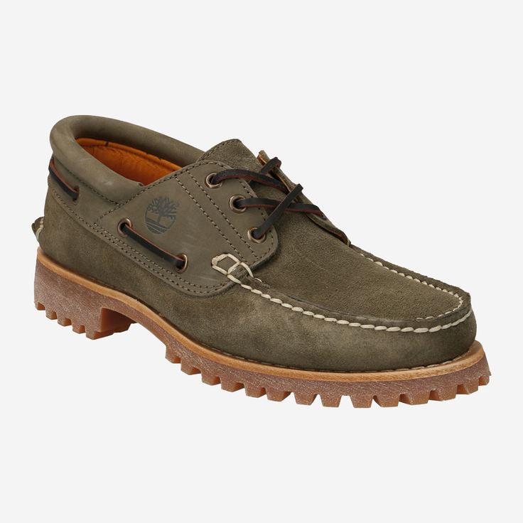 Timberland A2AA3 Authentics 3 Eye Classic - Grün - Frontansicht
