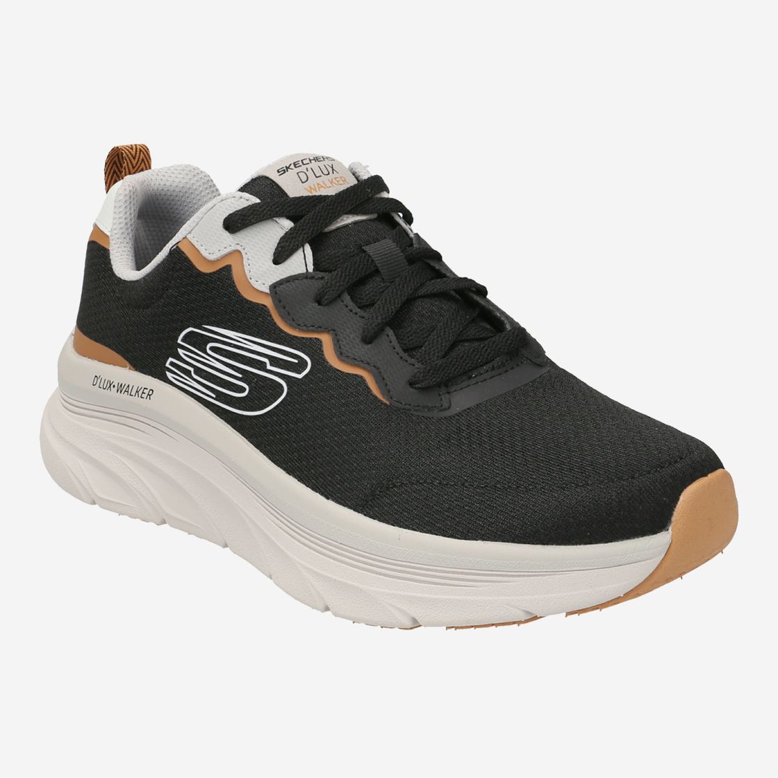 Skechers 232264 D#LUX WALKER SCRAMBLER - Schwarz - Frontansicht