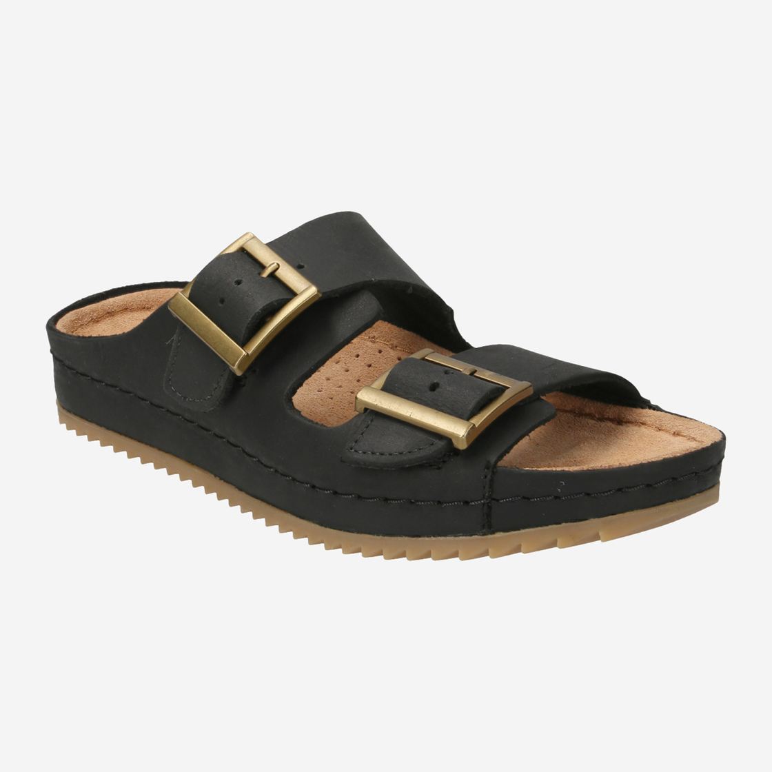 Clarks Brookleigh Sun - Schwarz - Frontansicht