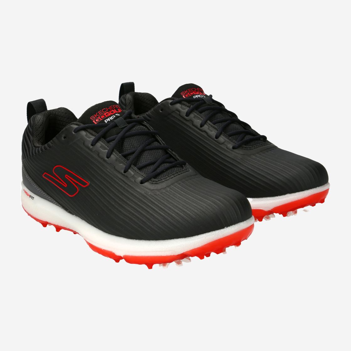 Skechers 214044 GO GOLF PRO 5 HYPER - Schwarz - Seitenansicht