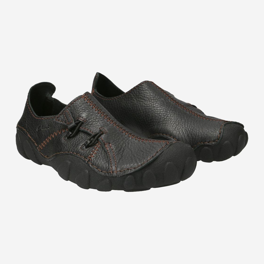 Clarks Mamo Spirit II - Schwarz - Seitenansicht