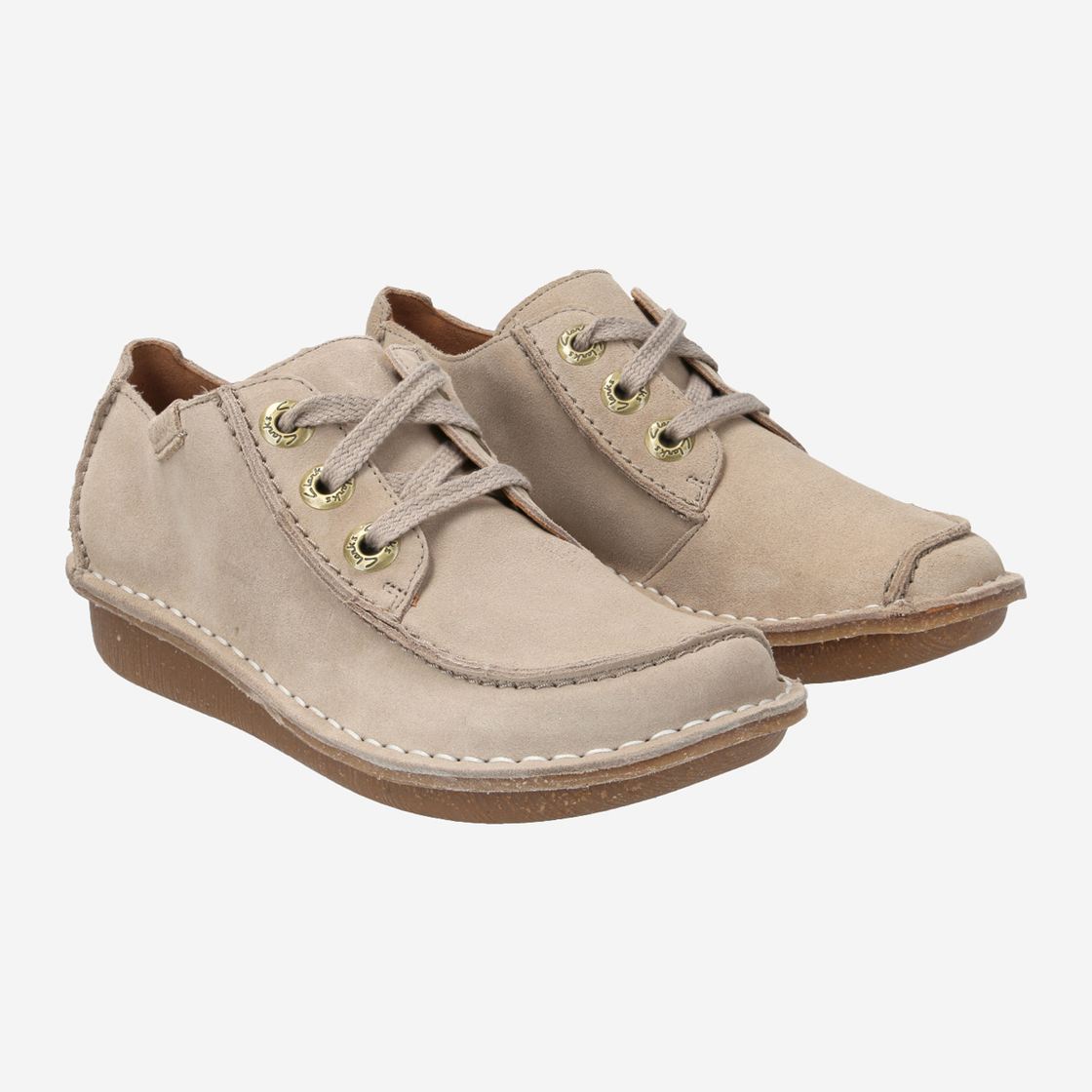 Clarks Funny Dream - Beige - Seitenansicht