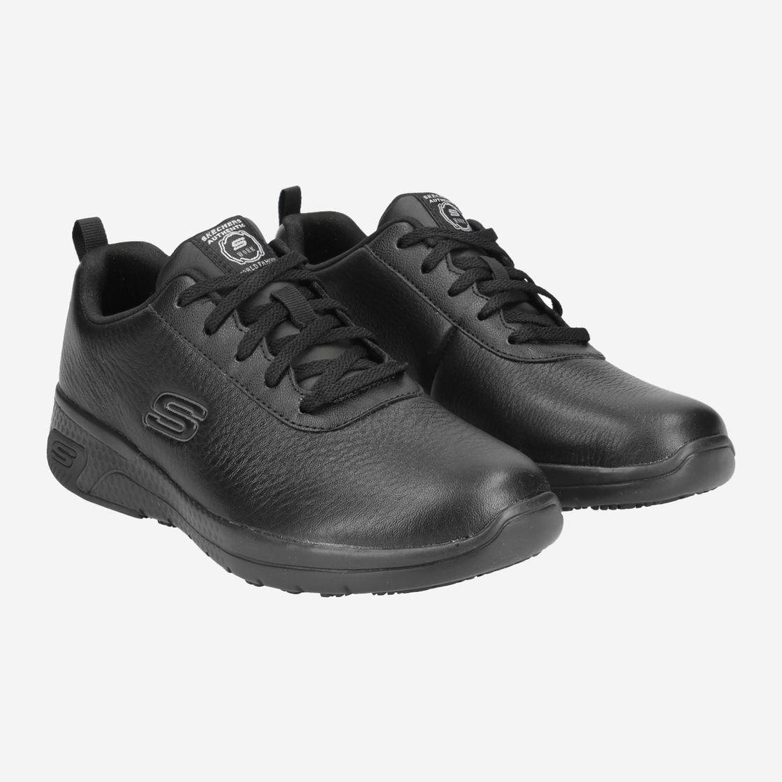 Skechers 108010EC Arbeitsschuh - Schwarz - Seitenansicht