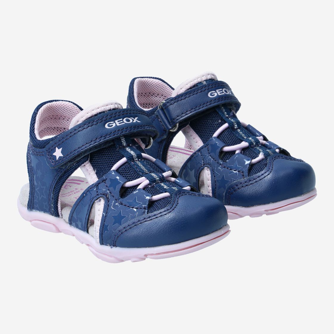 Geox SANDAL AGASIM - Blau - Seitenansicht