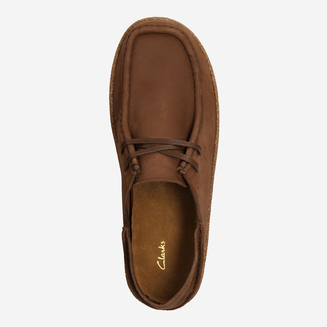 Clarks Pilton Wallabee - Braun - Sohle