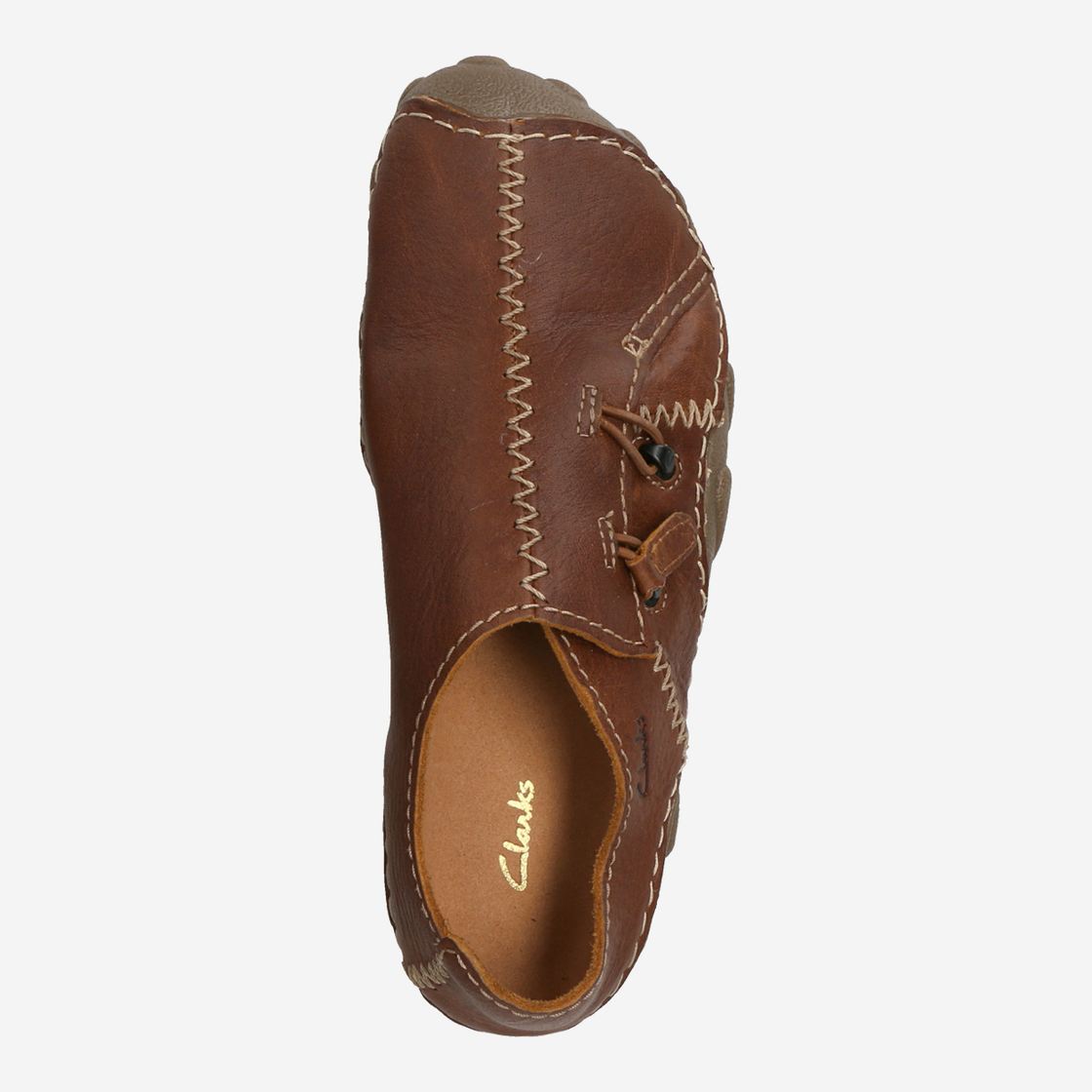 Clarks Mamo Spirit II - Braun - Draufsicht