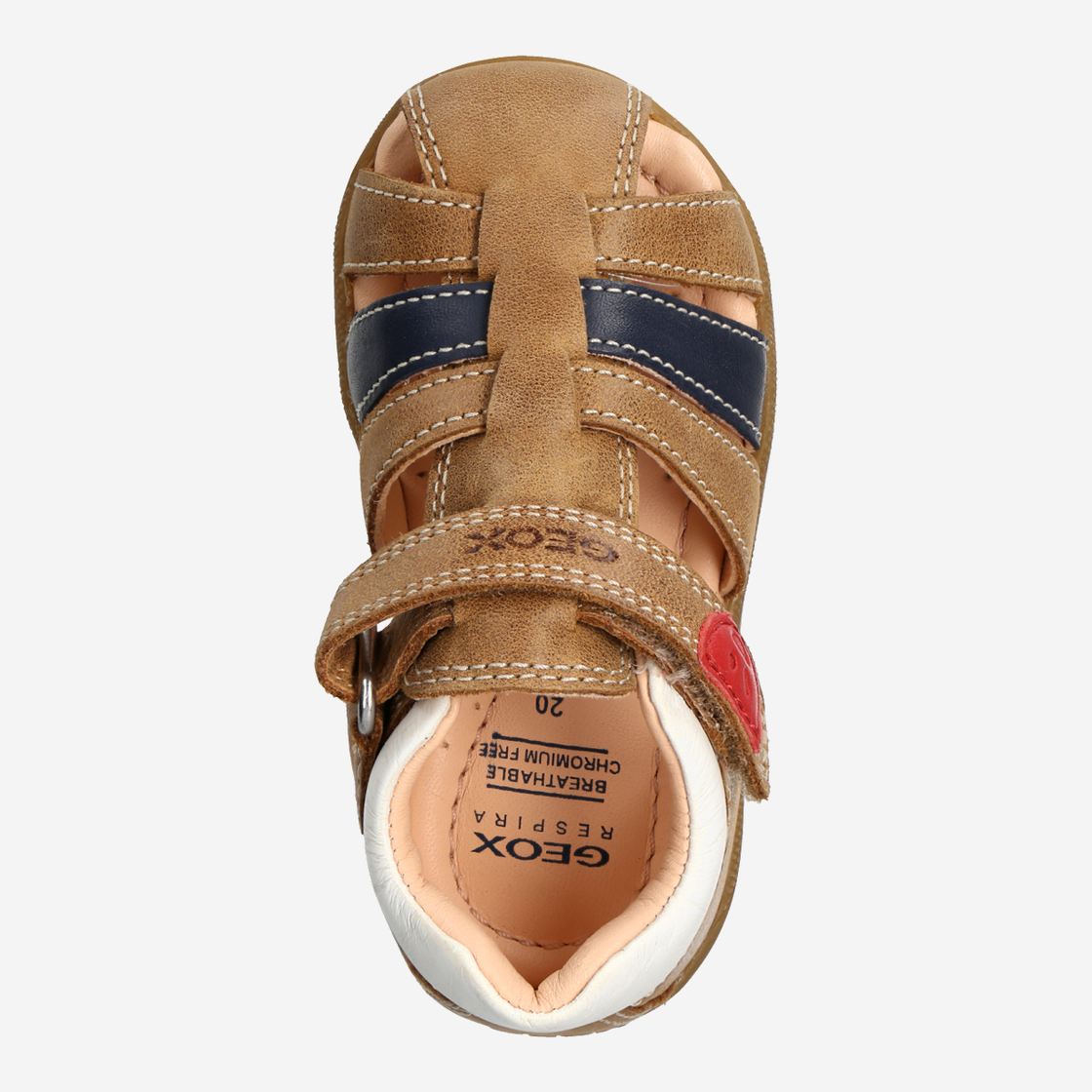 Geox SANDAL MACCHIA - Braun - Sohle