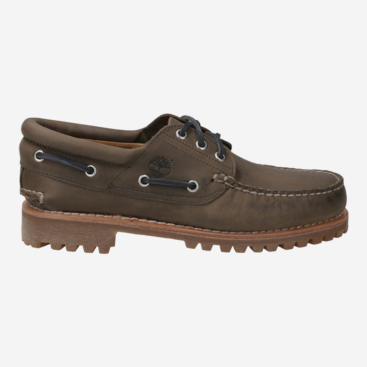 Timberland A5S38 Authentics 3 Eye Classic - Braun - Rückansicht