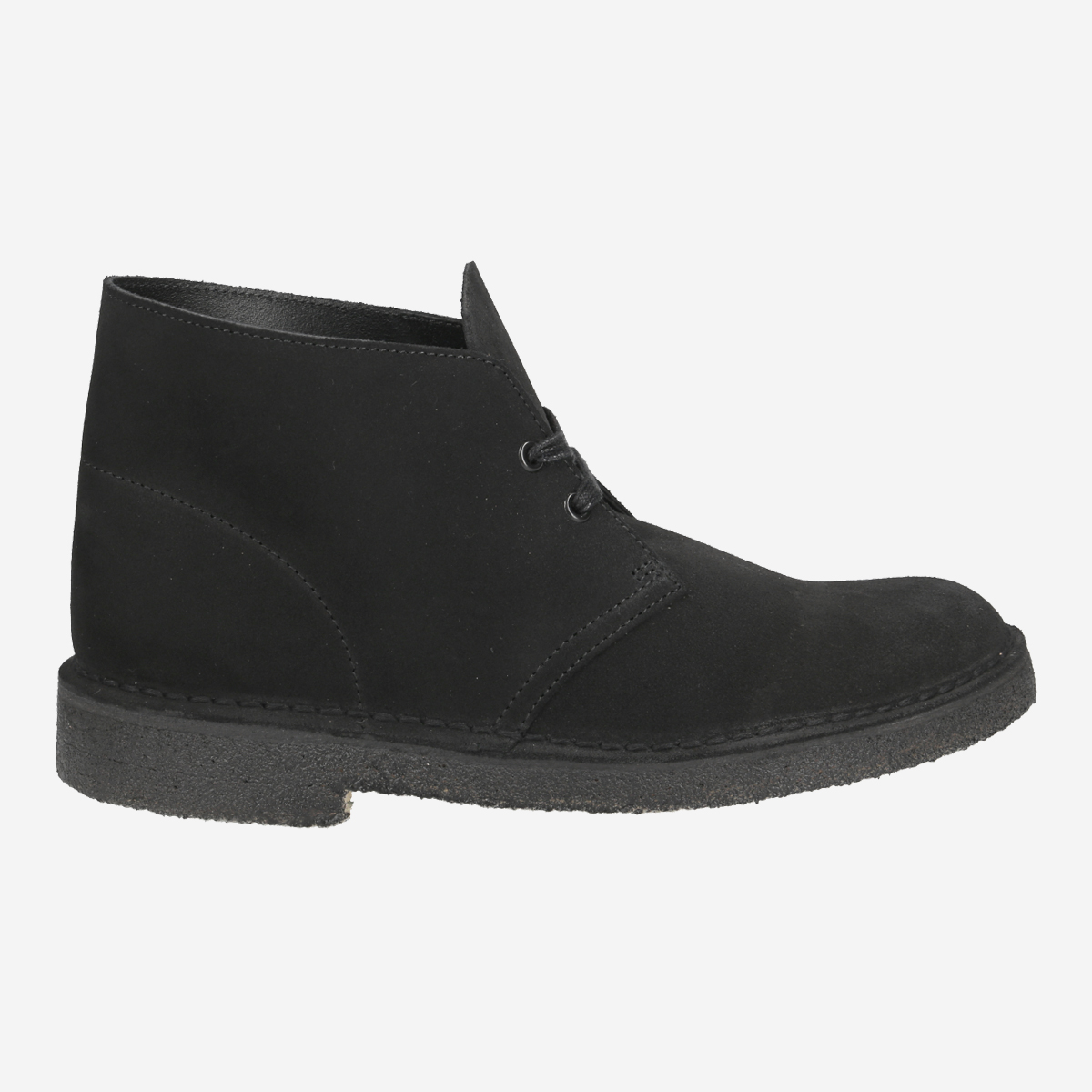 Clarks womens shops black desert boots